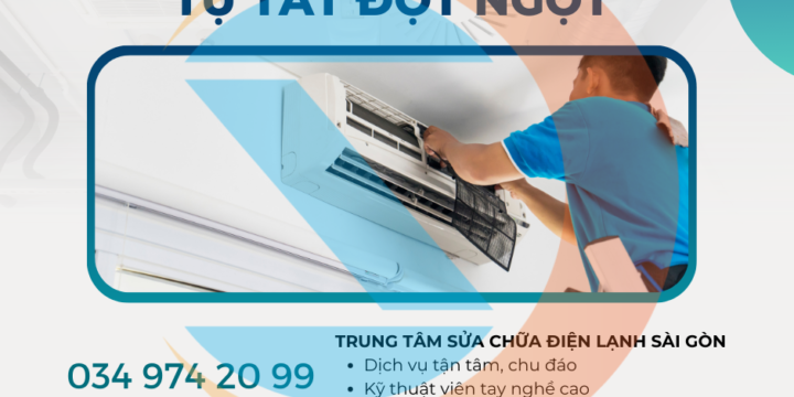 Máy lạnh đang chạy tự tắt đột ngột